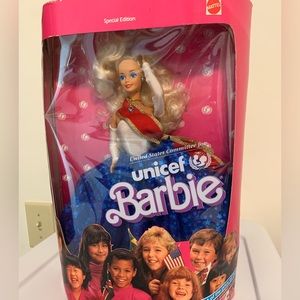 UNICEF BARBIE in box